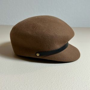 a new day Brown Cap with Black Band